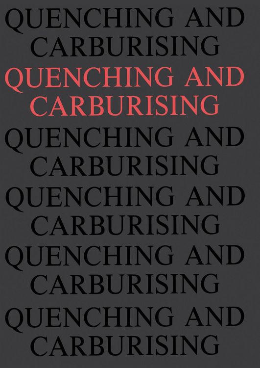 Produktbild: Quenching and Carburising