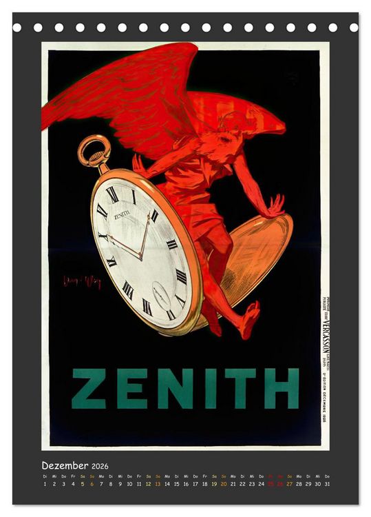 Produktbild: Jean d'Ylen - Juwelen der Plakatkunst (Tischkalender 2026 DIN A5 hoch), CALVENDO Monatskalender