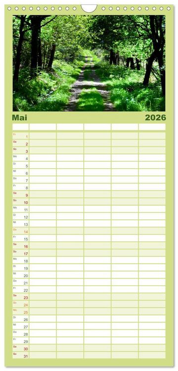 Produktbild: Familienplaner 2026 - Die Sch&ouml;nheit der Bretagne mit 5 Spalten (Wandkalender, 21 x 45 cm) CALVENDO