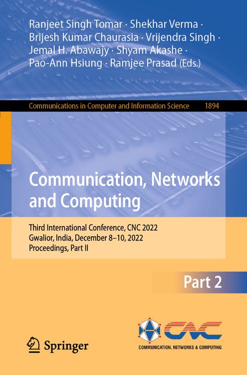 Produktbild: Communication, Networks and Computing