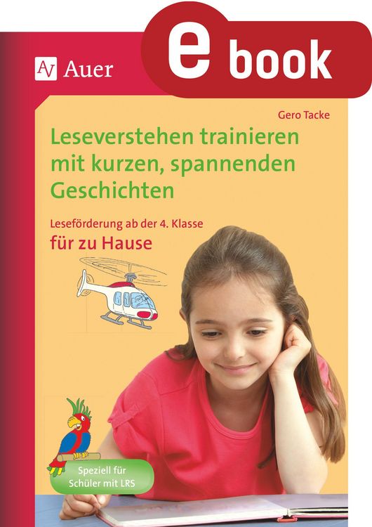 Produktbild: Leseverstehen trainieren, ab Klasse 4, zu Hause