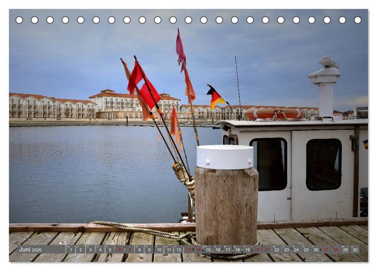Produktbild: Zauberhaftes Boltenhagen (Tischkalender 2026 DIN A5 quer), CALVENDO Monatskalender