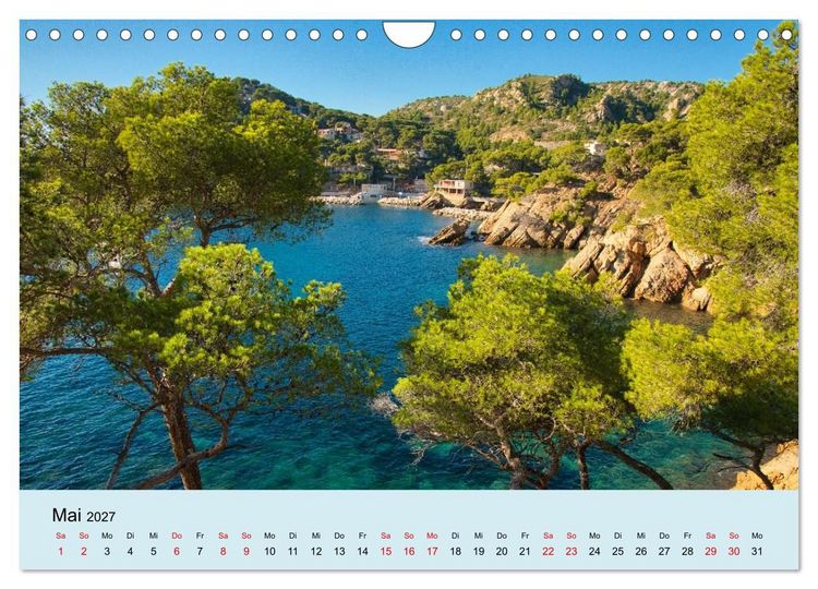 Produktbild: Frankreich &ndash; Landschaften zum Verlieben (Wandkalender 2027 DIN A4 quer), CALVENDO Monatskalender