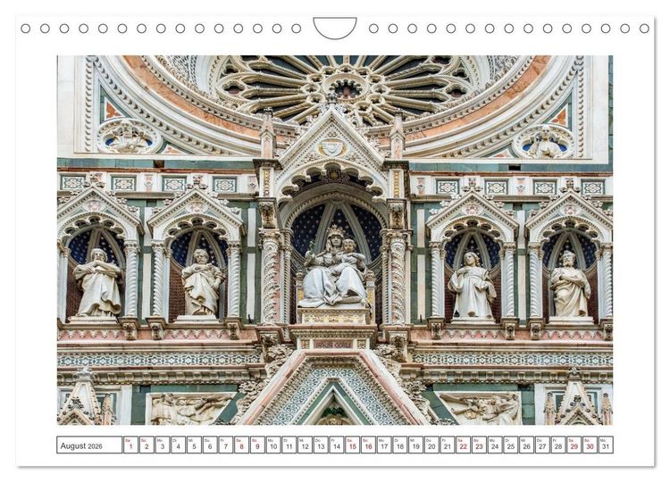Produktbild: Florenz - Reiseziel in der Toskana (Wandkalender 2026 DIN A4 quer), CALVENDO Monatskalender