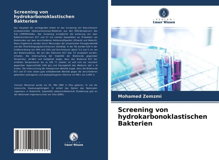 Produktbild: Screening von hydrokarbonoklastischen Bakterien