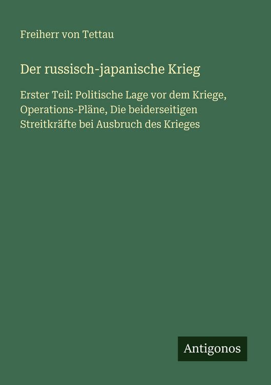 Produktbild: Der russisch-japanische Krieg