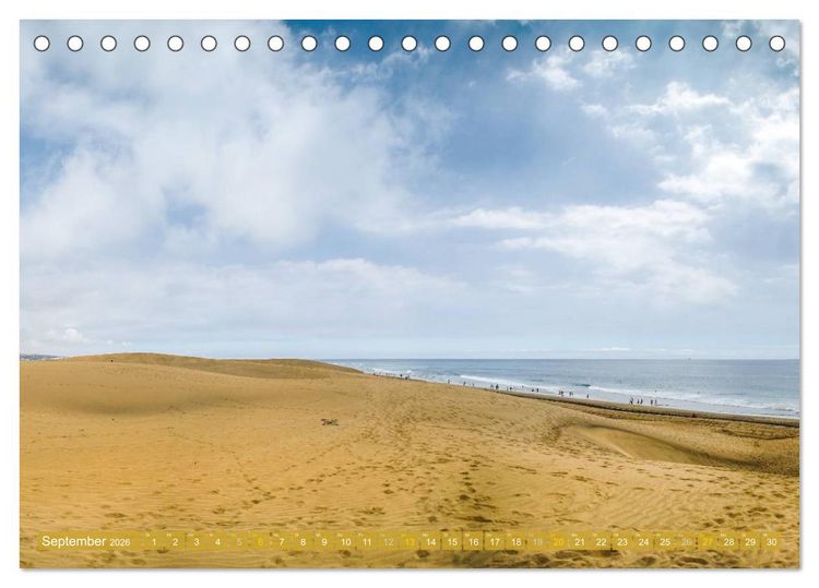 Produktbild: Gran Canaria 2026 (Tischkalender 2026 DIN A5 quer), CALVENDO Monatskalender