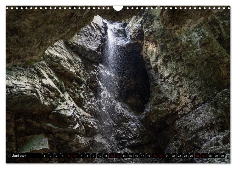 Produktbild: Breitachklamm im Wandel der Jahreszeiten (Wandkalender 2027 DIN A3 quer), CALVENDO Monatskalender