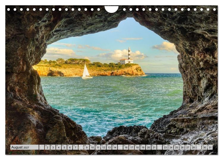 Produktbild: Wundersch&ouml;nes Mallorca (Wandkalender 2027 DIN A4 quer), CALVENDO Monatskalender