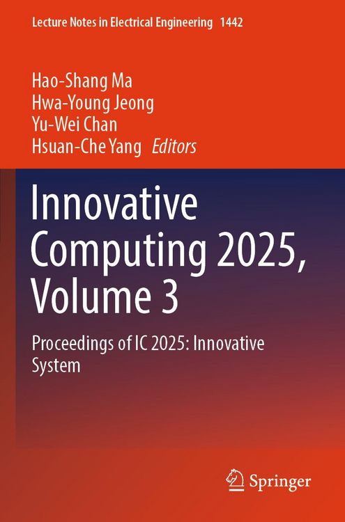 Produktbild: Innovative Computing 2025, Volume 3