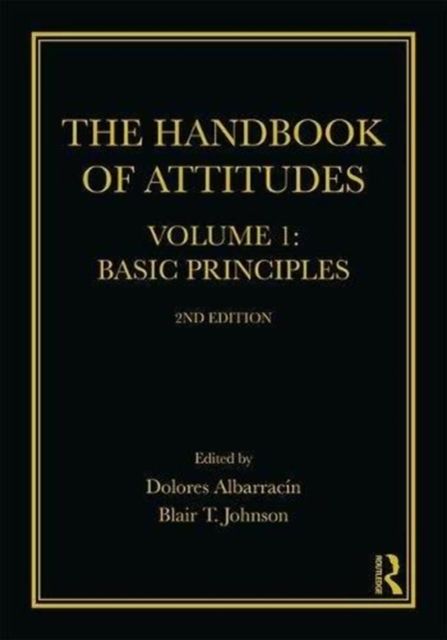 Produktbild: The Handbook of Attitudes, Volume 1: Basic Principles