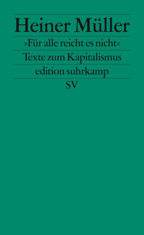 Produktbild: &raquo;F&uuml;r alle reicht es nicht&laquo;