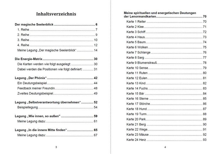 Produktbild: Der magische Seelenblick mit den Lenormandkarten