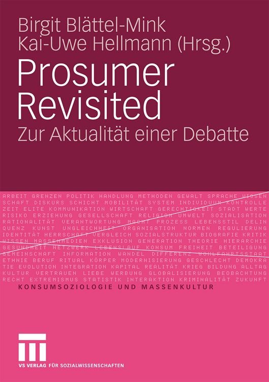 Produktbild: Prosumer Revisited