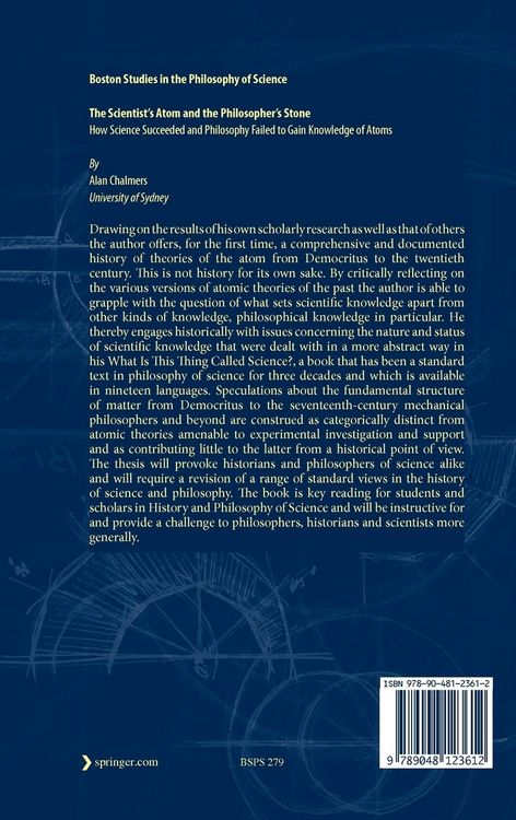 Produktbild: The Scientist's Atom and the Philosopher's Stone