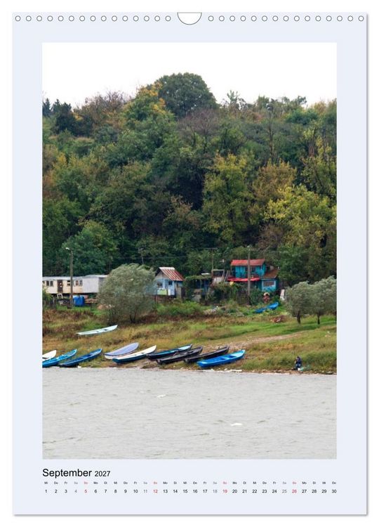 Produktbild: Die Donau von Passau zum Delta (Wandkalender 2027 DIN A3 hoch), CALVENDO Monatskalender