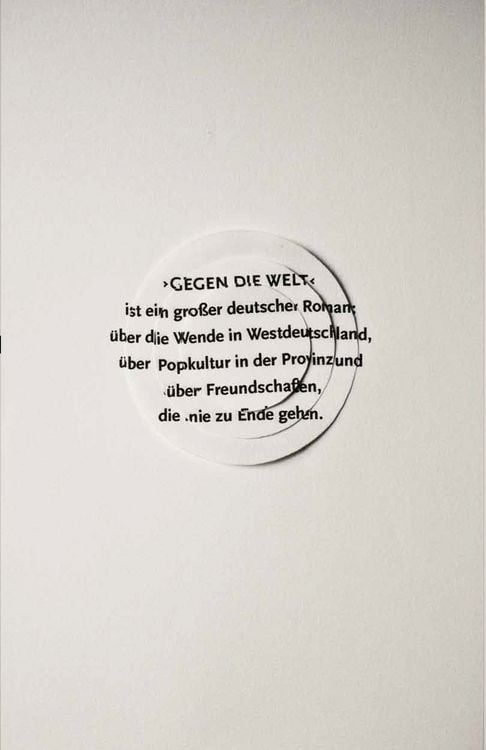 Produktbild: Gegen die Welt