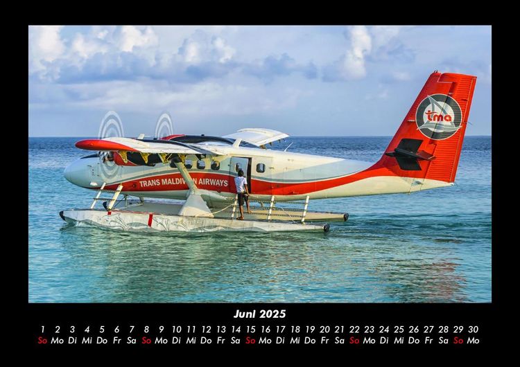 Produktbild: Flugzeuge 2025 Fotokalender DIN A3