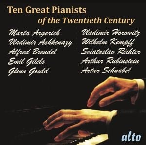 Produktbild: Ten Great Pianists of the Twentieth Century