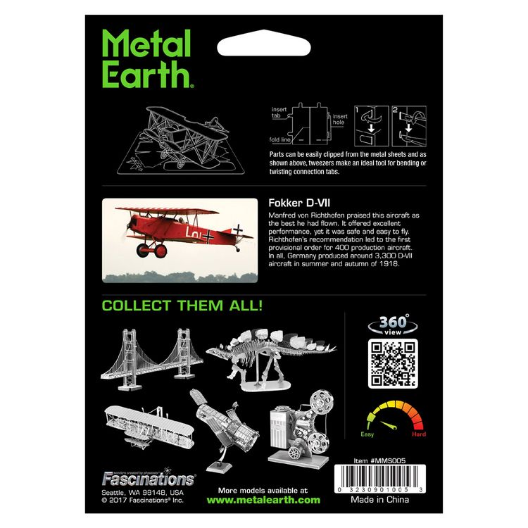 Produktbild: Metal Earth: Fokker D-VII