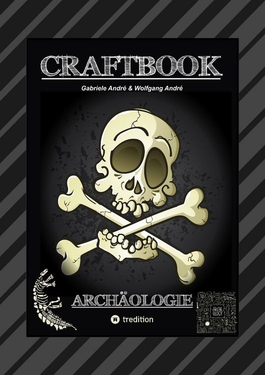 Produktbild: Craftbook - Arch&auml;ologische Funde - Expediton - &Auml;gypten - Anch - R&auml;tselhafte Knifflige Aufgaben - Tolle Ausmalmotive