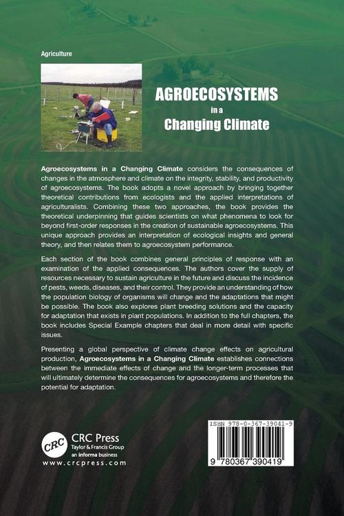 Produktbild: Agroecosystems in a Changing Climate