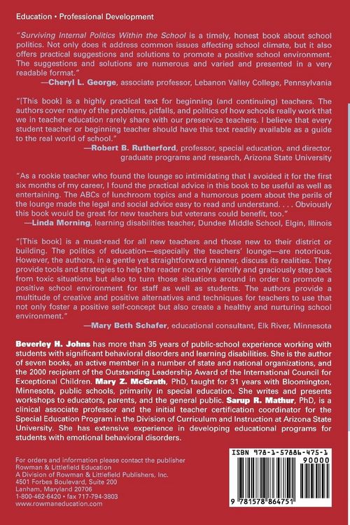 Produktbild: Surviving Internal Politics Within the School