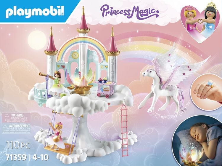 Produktbild: PLAYMOBIL 71359 Himmlisches Regenbogenschloss