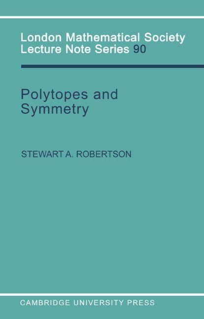 Produktbild: Polytopes and Symmetry