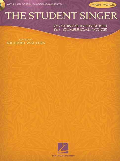Produktbild: The Student Singer: 25 Songs in English for Classical Voice Book/Online Audio