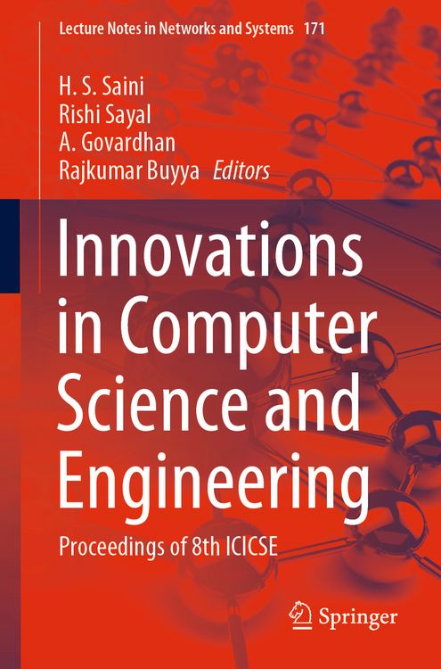 Produktbild: Innovations in Computer Science and Engineering