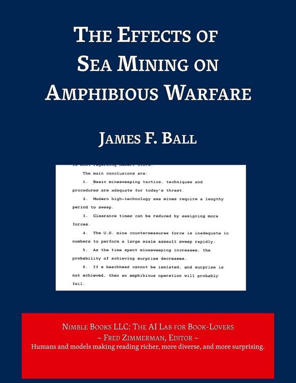 Produktbild: The Effects of Sea Mining on Amphibious Warfare