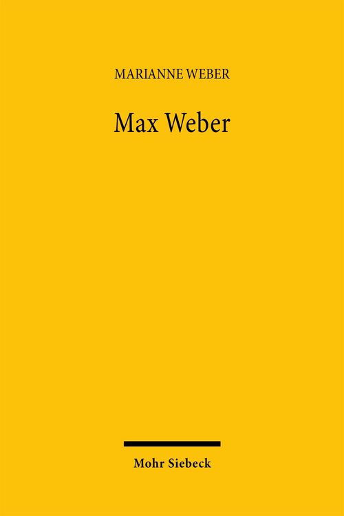 Produktbild: Max Weber
