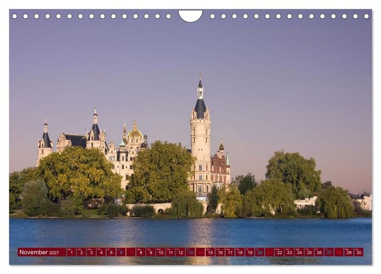 Produktbild: Mecklenburg-Western Pomerania. Impressions from the Baltic coast (Wall Calendar 2027 DIN A4 landscape), CALVENDO 12 Month Wall Calendar