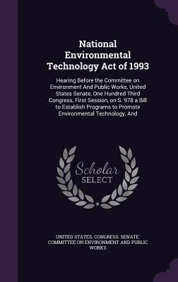 Produktbild: National Environmental Technology Act of 1993