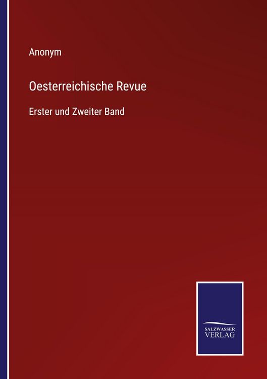 Produktbild: Oesterreichische Revue