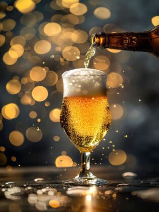 Produktbild: CALVENDO Puzzle Ein perlender Genuss | 1000 Teile Lege-Gr&ouml;&szlig;e 64x48cm Foto-Puzzle f&uuml;r gl&uuml;ckliche Stunden