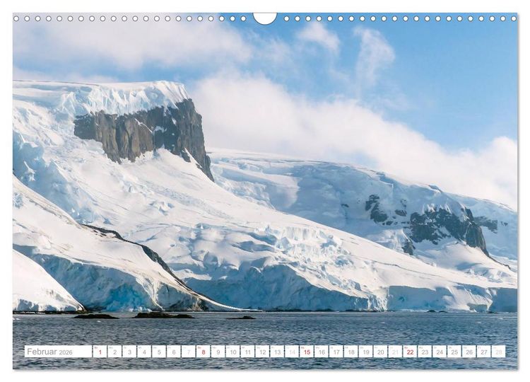 Produktbild: Antarktis - Das Reich der Pinguine (Wandkalender 2026 DIN A3 quer), CALVENDO Monatskalender