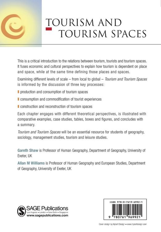 Produktbild: Tourism and Tourism Spaces
