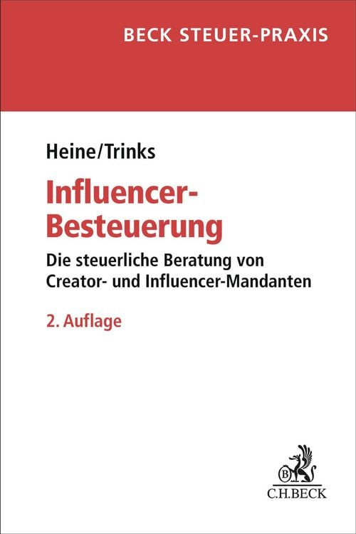 Produktbild: Influencer-Besteuerung