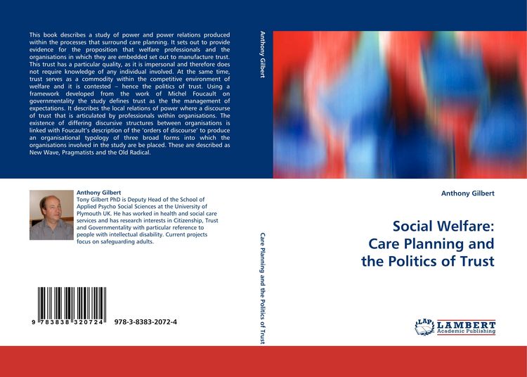 Produktbild: Social Welfare: Care Planning and the Politics of Trust