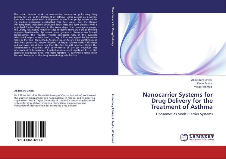 Produktbild: Nanocarrier Systems for Drug Delivery for the Treatment of Asthma