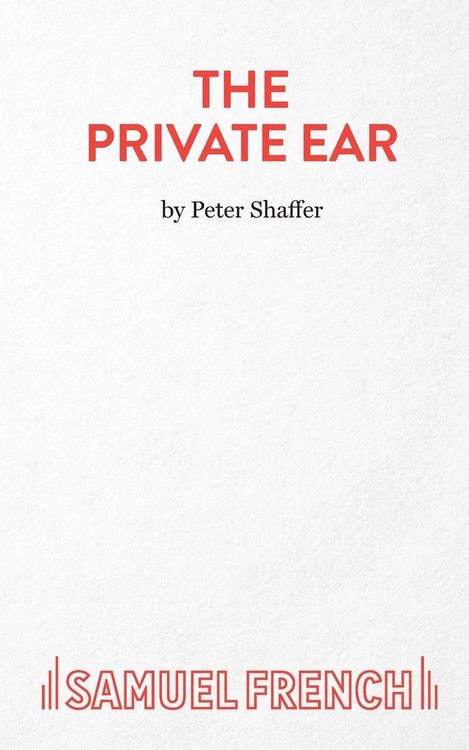 Produktbild: The Private Ear - A Play