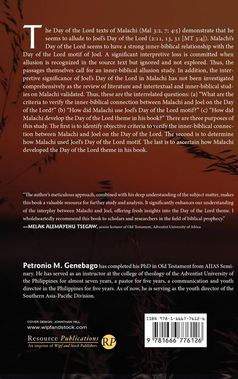 Produktbild: Malachi's Use of Joel's Day of the Lord