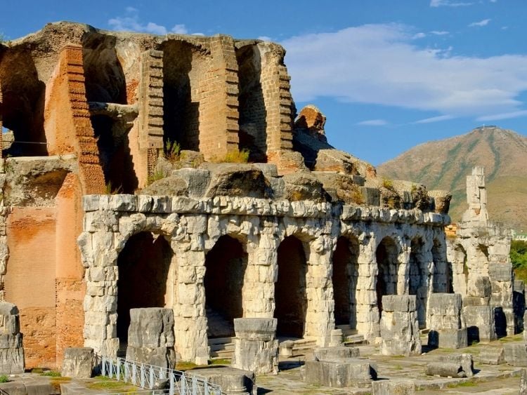 Produktbild: CALVENDO Puzzle Amphitheater Capua | 1000 Teile Lege-Gr&ouml;&szlig;e 64x48cm Foto-Puzzle f&uuml;r gl&uuml;ckliche Stunden