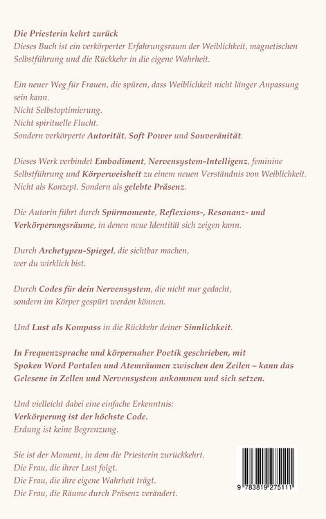 Produktbild: Die Priesterin kehrt zur&uuml;ck