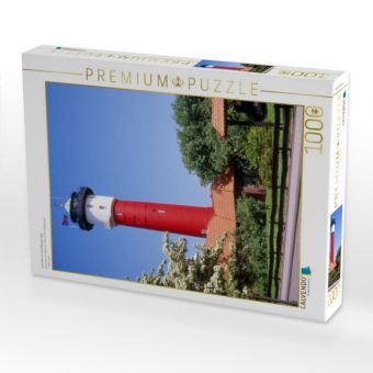 Produktbild: CALVENDO Puzzle Leuchtturm Insel Wangerooge | 1000 Teile Lege-Gr&ouml;&szlig;e 64x48cm Foto-Puzzle f&uuml;r gl&uuml;ckliche Stunden