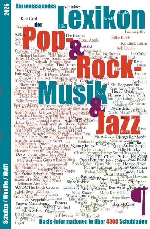 Produktbild: Ein umfassendes Lexikon der Pop-, Rock- &amp; Jazz-Musik