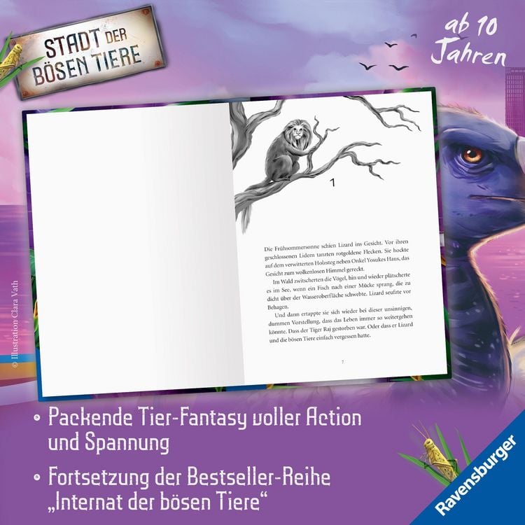 Produktbild: Stadt der b&ouml;sen Tiere, Band 4 - Die Rache