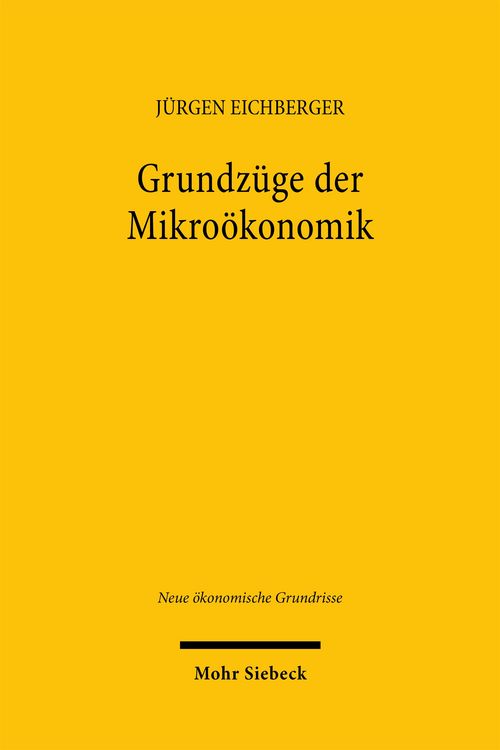 Produktbild: Grundz&uuml;ge der Mikro&ouml;konomik